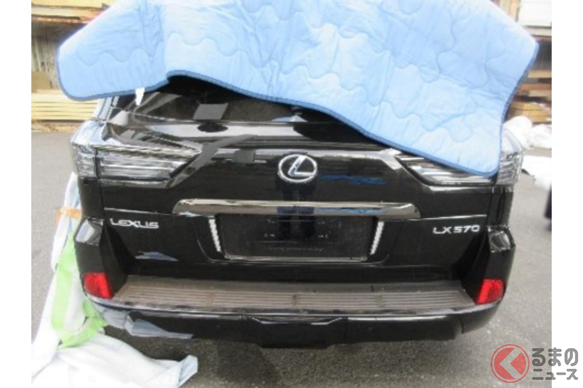 【自動車盗難関連News】「告発しました！」 盗難車のトヨタ「クラウン」とレクサス「LX」をギリ発見！ 「コンテナ詰め密輸」“寸前”で阻止！ “最後の砦”横浜税関が「摘発事例」公開 犯人は「超・高額罰金」も!?（くるまのニュース）
